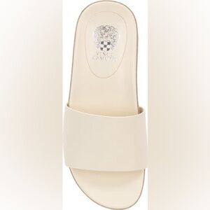 Vince Camuto Febba Sandals Leather Wedge Slide 7.5